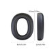 Cuscinetti auricolari di ricambio per Edifier W860NB Pro, WH950NB, Memory foam and Leather, Black, 1 paio
