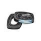 Cuscinetti auricolari di ricambio per Howard Leight Impact, Memory foam and Leather, Black, Cooling Gel, 1 paio