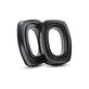 Cuscinetti auricolari di ricambio per Howard Leight Impact, Memory foam and Leather, Black, Cooling Gel, 1 paio