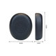 Cuscinetti auricolari di ricambio per Jabra Evolve2 65 UC/MS (Flex), Memory foam and PU leather, Black, 1 paio