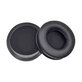 Cuscinetti auricolari di ricambio per JBL Synchros E50BT, Memory foam and PU leather, Black, 1 paio