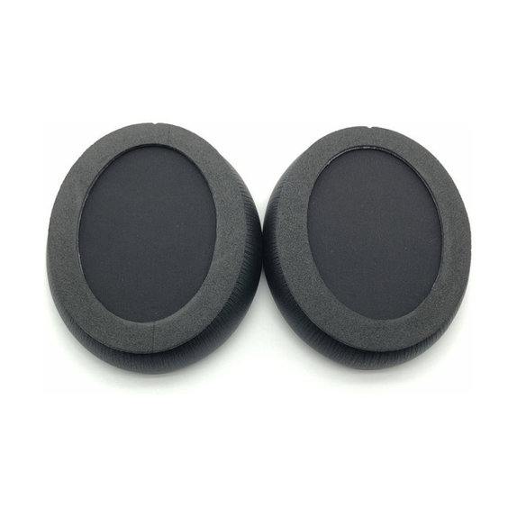 Cuscinetti auricolari di ricambio per JBL Tour One, One M2, Memory foam and PU leather, Black, 1 paio