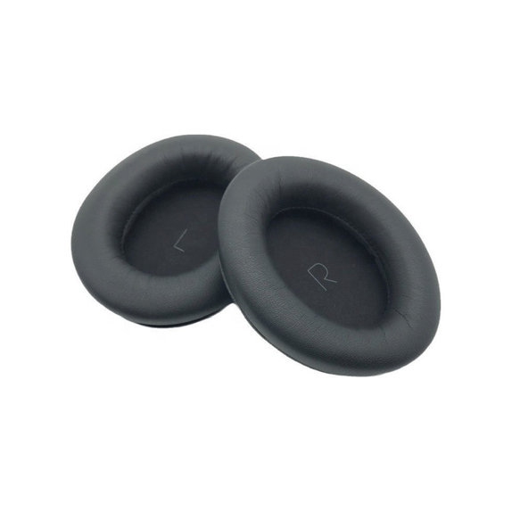 Cuscinetti auricolari di ricambio per JBL Tour One, One M2, Memory foam and PU leather, Black, 1 paio
