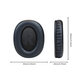 Cuscinetti auricolari di ricambio per Logitech G Pro X, Memory foam and PU leather, Black, 1 paio