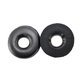 Cuscinetti auricolari di ricambio per Logitech H600, H390, H609, Memory foam and PU leather, Black, 1 paio