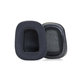 Cuscinetti auricolari di ricambio per Logitech G633 Artemis, G933 Artemis, Memory foam, Textile and Leather, Black, Cooling Gel, 1 paio