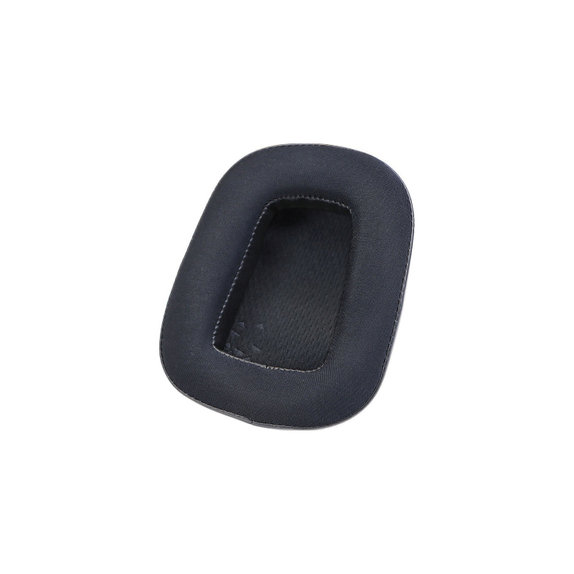 Cuscinetti auricolari di ricambio per Logitech G633 Artemis, G933 Artemis, Memory foam, Textile and Leather, Black, Cooling Gel, 1 paio