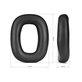 Cuscinetti auricolari di ricambio con magnete per Logitech Astro A30, Memory foam and PU leather, Black, 1 paio
