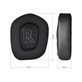 Cuscinetti auricolari di ricambio per Logitech G733, Memory foam, Textile and Leather, Black, Cooling Gel, 1 paio