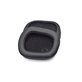 Cuscinetti auricolari di ricambio per Logitech G633 Artemis, G933 Artemis, Memory foam and Leather, Black, 1 paio