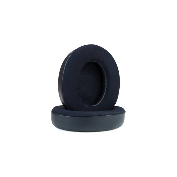 Cuscinetti auricolari di ricambio per Beats Studio Pro, Memory foam, Textile and Leather, Black, Cooling Gel, 1 paio