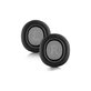 Cuscinetti auricolari di ricambio per Microsoft Xbox seriess, Memory foam and PU leather, Black, 1 paio