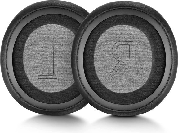 Cuscinetti auricolari di ricambio per Microsoft Xbox seriess, Memory foam and PU leather, Black, 1 paio