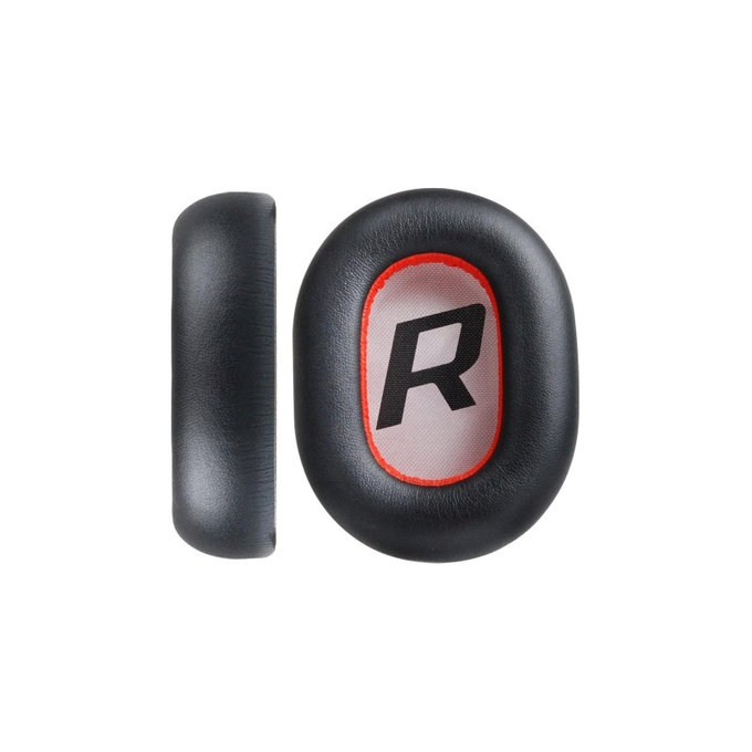 Cuscinetti auricolari di ricambio per Plantronics BackBeat Pro 2, Voyager 8200 UC, PU Leather, Black, 1 paio