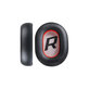 Cuscinetti auricolari di ricambio per Plantronics BackBeat Pro 2, Voyager 8200 UC, PU Leather, Black, 1 paio