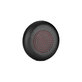 Cuscinetti auricolari di ricambio per Plantronics Voyager Focus UC, PU Leather, Black, 1 paio