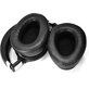 Cuscinetti auricolari di ricambio per Sennheiser PXC550, PX550, Memory foam and Leather, Black, 1 paio
