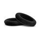 Cuscinetti auricolari di ricambio per Sennheiser HD545, HD600, HD650, Memory foam and Textile, Black, 1 paio