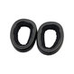 Cuscinetti auricolari di ricambio per Sennheiser GSP500, GSP600, Memory foam and PU leather, Black, 1 paio