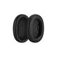 Cuscinetti auricolari di ricambio per Sony WH-1000XM5, Memory foam and Leather, Black, 1 paio