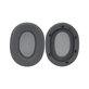 Cuscinetti auricolari di ricambio per Sony ULT Wear, Memory Foam and Leather, Black, 1 paio