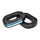 Cuscinetti auricolari di ricambio per Walker’s Razor (XCEL/Digital/BT/XTRM), Memory foam and Leather, Black, Cooling Gel, 1 paio