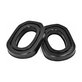 Cuscinetti auricolari di ricambio per Walker’s Razor (XCEL/Digital/BT/XTRM), Memory foam and Leather, Black, Cooling Gel, 1 paio