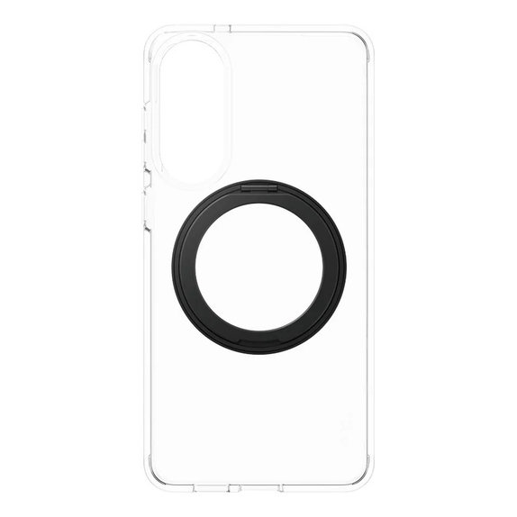 Custodia Kickstand per Samsung Galaxy S25 Edge, Nero, PanzerGlass