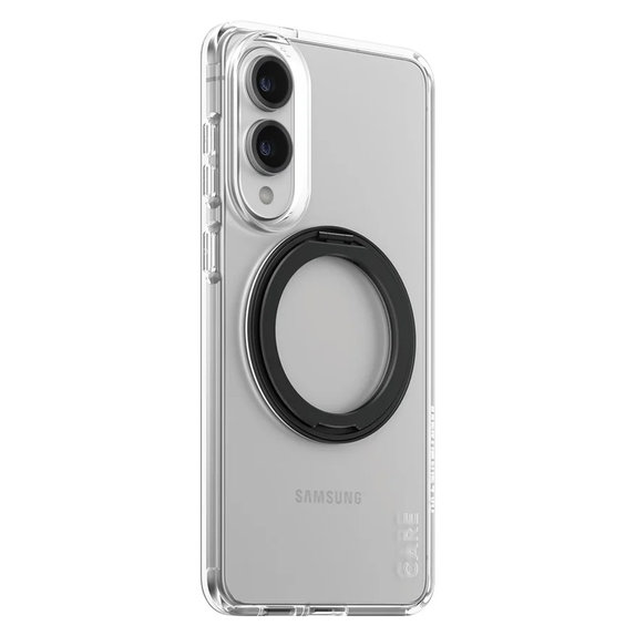 Custodia Kickstand per Samsung Galaxy S25 Edge, Nero, PanzerGlass