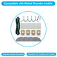 Set completo per iRobot Roomba Combo Essential, Roomba 105 Combo, 104 Combo
