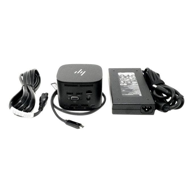 Docking Station Thunderbolt G2 USB-C, HP, Refurbished