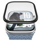 Vetro temperato UWF METALLIC per Apple Watch 11/10 42 mm, Nero, PanzerGlass