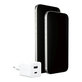 Adattatore da viaggio Grand Prix USB-C/USB-A, GaN, 35 W PD, Silver White, PanzerGlass