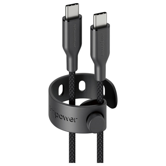 Cavo USB-C, 60 W, Racing, 1, 2 m, Space Black, PanzerGlass