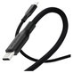 Cavo USB-C, 60 W, Racing, 1, 2 m, Space Black, PanzerGlass
