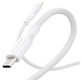 Cavo USB-C, 60 W, Racing, 1,2 m, Silver White, PanzerGlass