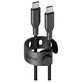 Cavo USB-C, 60 W, Racing, 2 m, Space Black, PanzerGlass