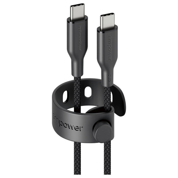 Cavo USB-C, 240 W, Racing, 1, 2 m, Space Black, PanzerGlass