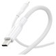 Cavo USB-C, 240 W, Racing, 2 m, Bianco argento, PanzerGlass