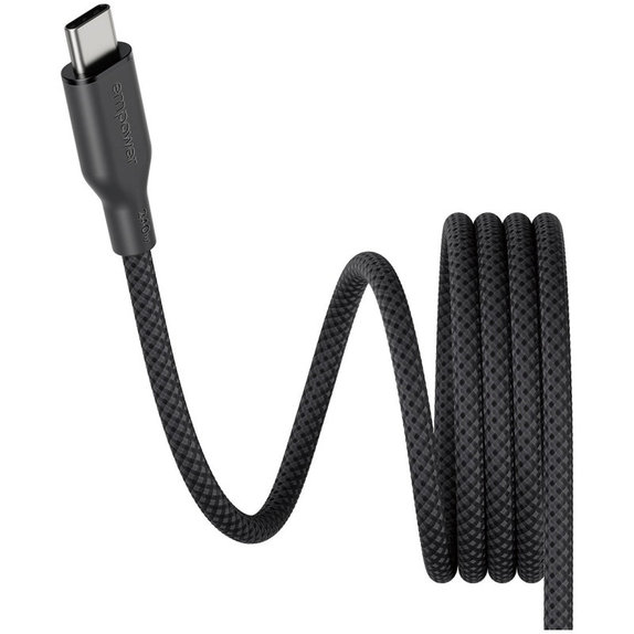 Cavo USB-C, 240 W, Magnetic, 1, 5 m, Space Black, PanzerGlass