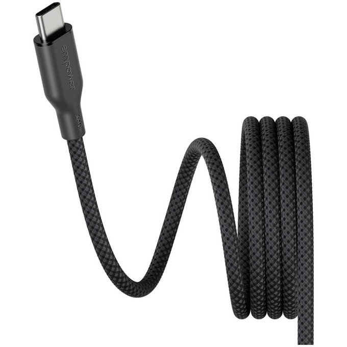 Cavo USB-C, 240 W, Magnetic, 1, 5 m, Space Black, PanzerGlass