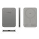 PowerBank wireless 5000 mAh, 20 W, compatibile con MagSafe, Qi2/USB-C, Titanio, empower