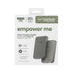 PowerBank wireless 10000 mAh, 20 W, compatibile con MagSafe, Qi2/USB-C, Titanio, empower