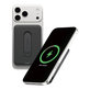 PowerBank wireless 5000 mAh, con supporto rotante 20 W, compatibile con MagSafe, Qi2/USB-C, Black spazio, empower