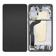 Schermo OLED per Samsung S25 Edge, Titanium Jetblack, Vetro touch con cornice