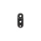 Lente fotocamera posteriore con frame per Samsung S25 Edge, Titanium Jetblack