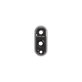 Lente fotocamera posteriore con frame per Samsung S25 Edge, Titanium Silver