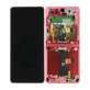 Schermo OLED per Samsung Z Flip 7 F766B, Coralred, Vetro touch con cornice