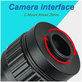 Adattatore CTV 1X per microscopio trinoculare, C-Mount