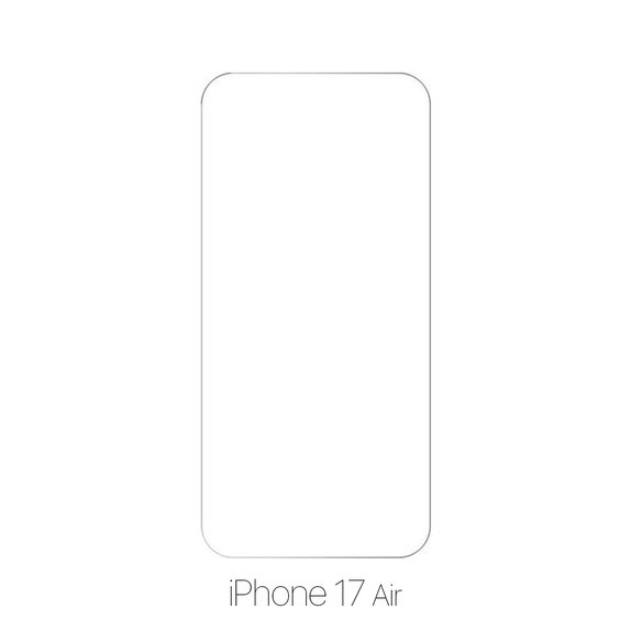 Vetro temperato per iPhone Air, FixPremium
